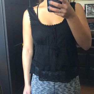 Lace Babydoll Tank